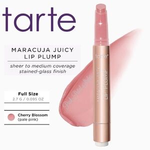 Maracuja Juicy Lip Plump by Tarte in Cherry Blossom 🌸 New in Box